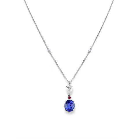 Sapphire necklace