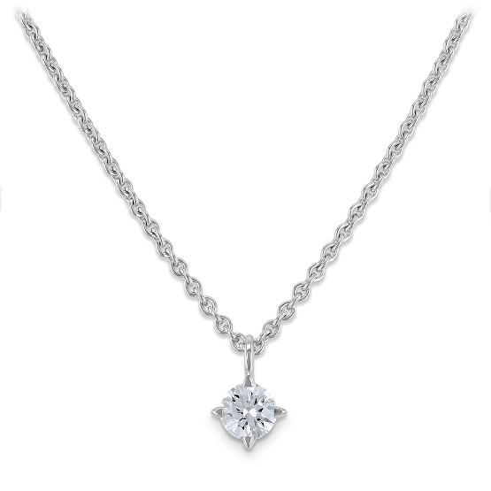 Solitär Collier mit Diamant
