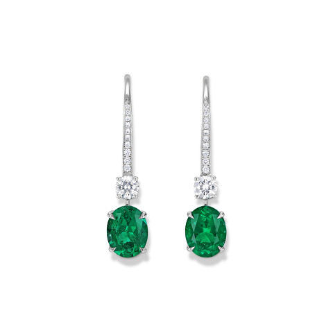 Emerald earrings