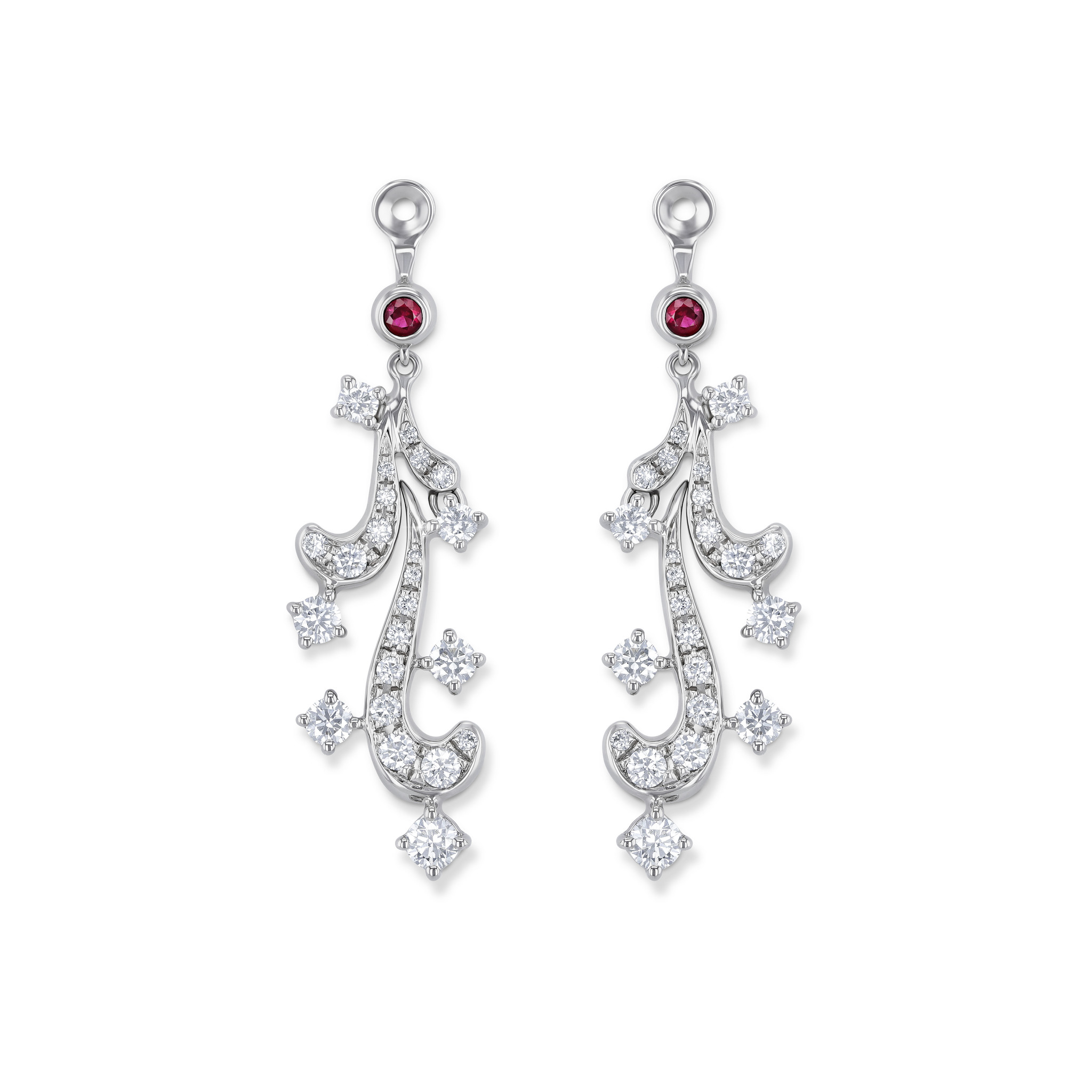 Ear Charms mit Diamanten
