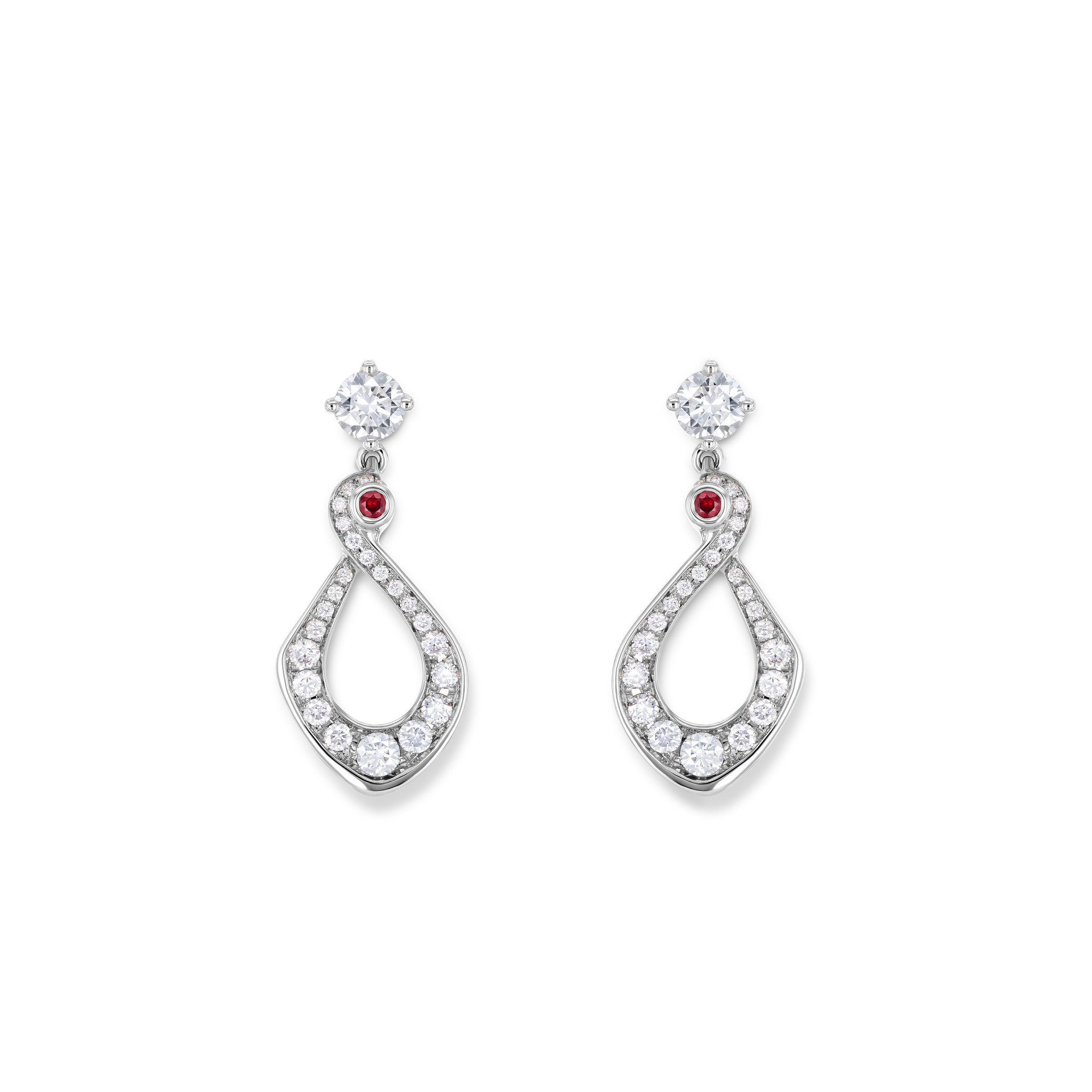 Diamond earrings