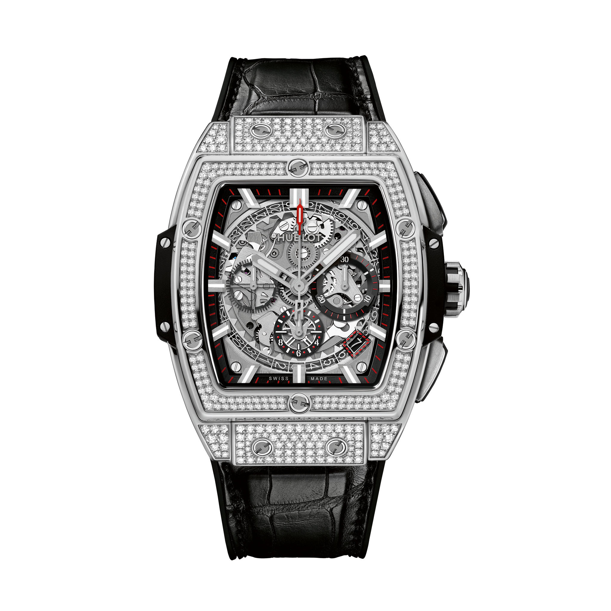 Hublot Titanium Pave 641 Nx 0173 Lr 1704 Gubelin