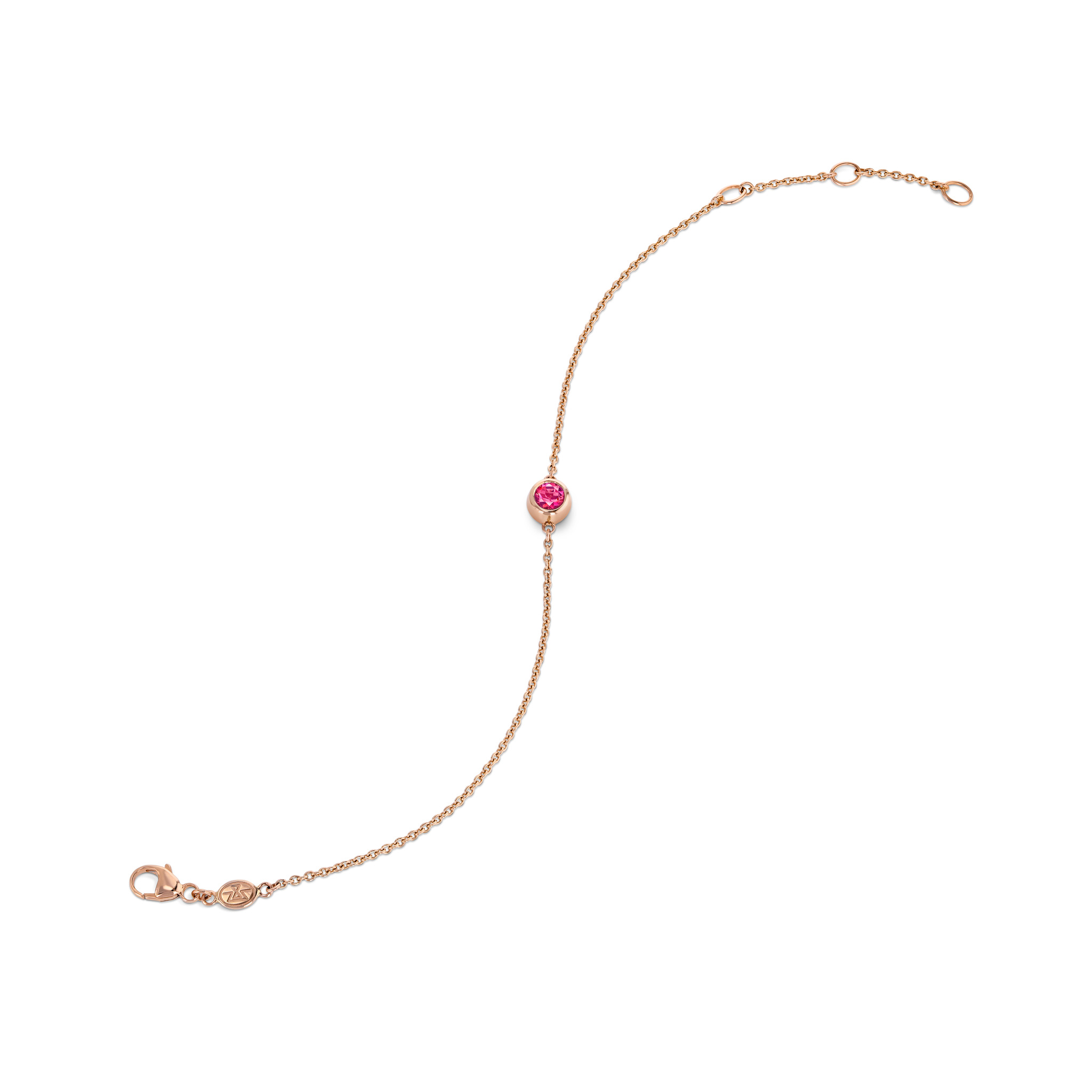 Bracelet with tourmaline