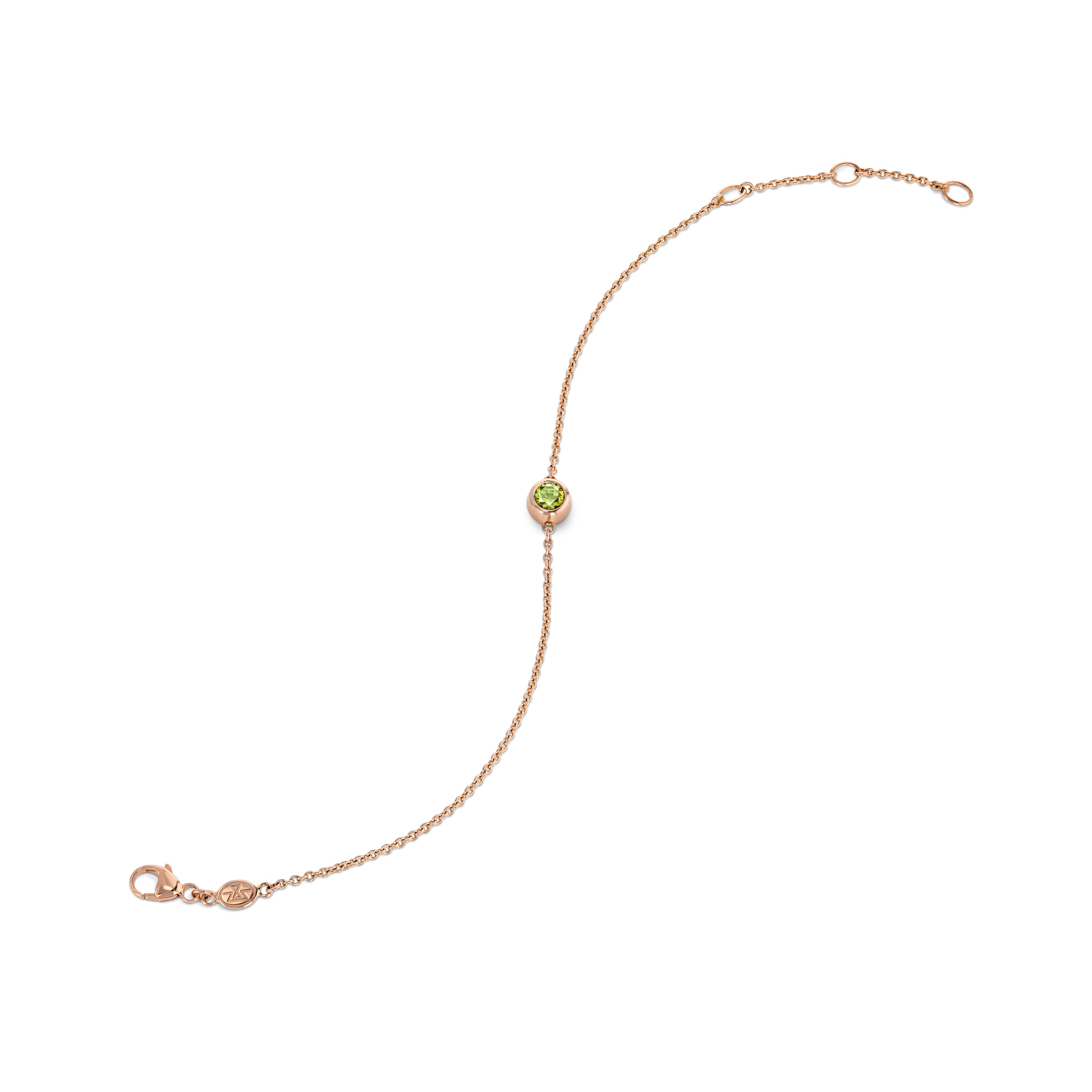 Bracelet with tourmaline